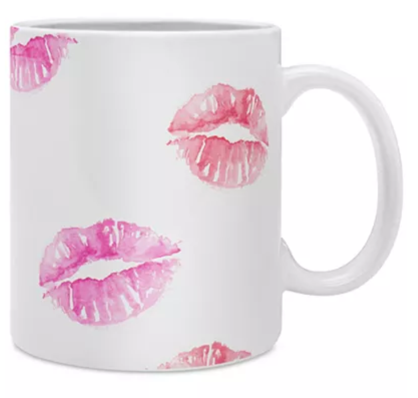 Kiss Kiss Lips Coffee Mug