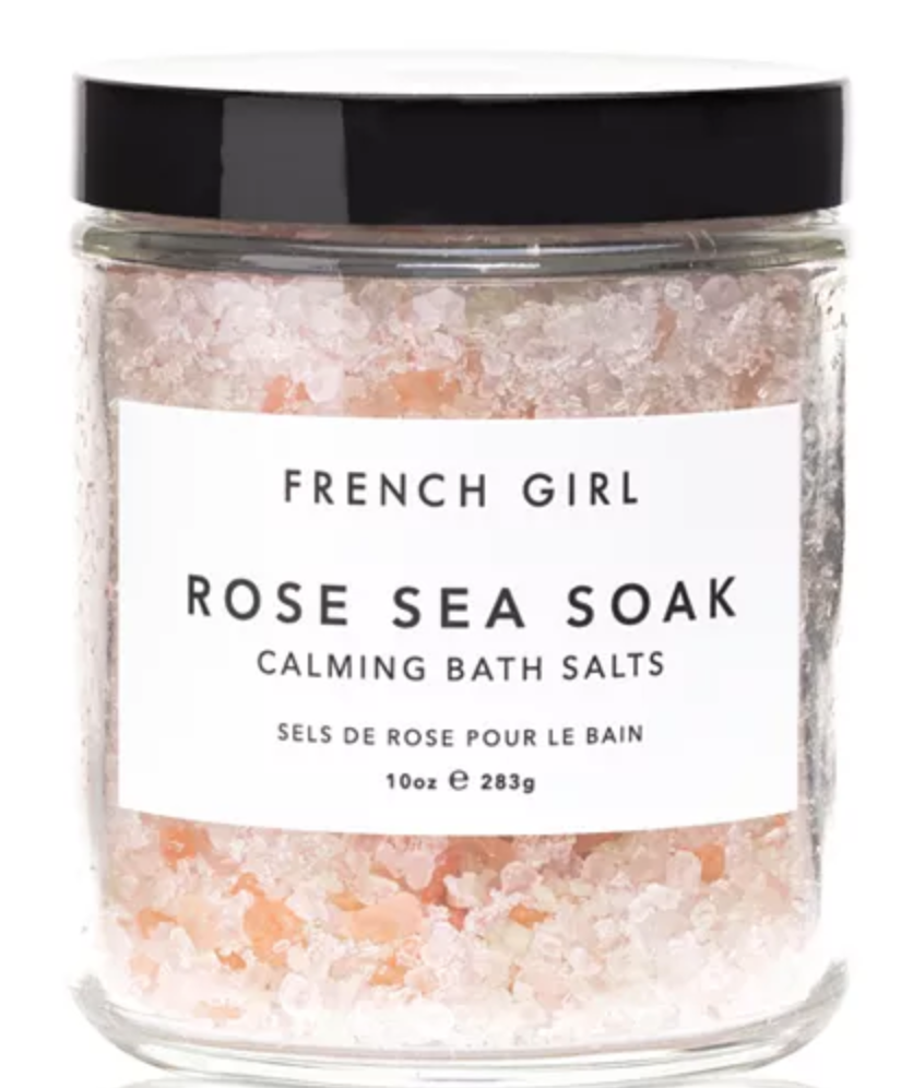 French Girl Rose Sea Soak Calming Bath Salts